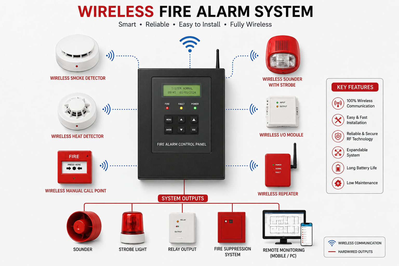 Fire Alarm System & Accessories
