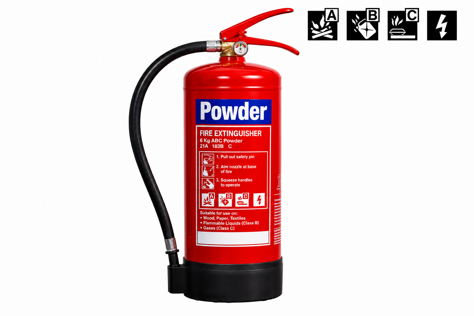 ABC Powder type Fire Extinguisher