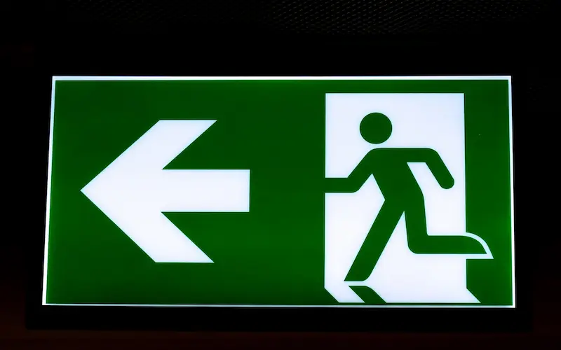 Safety sign boards